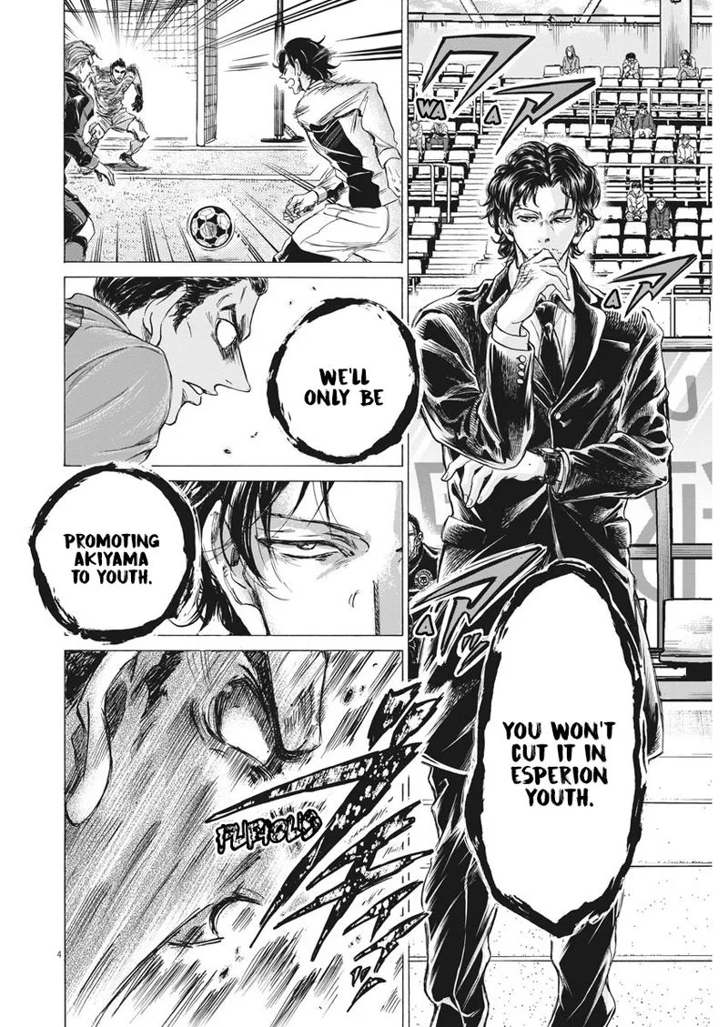 Ao Ashi Chapter 240 page 4