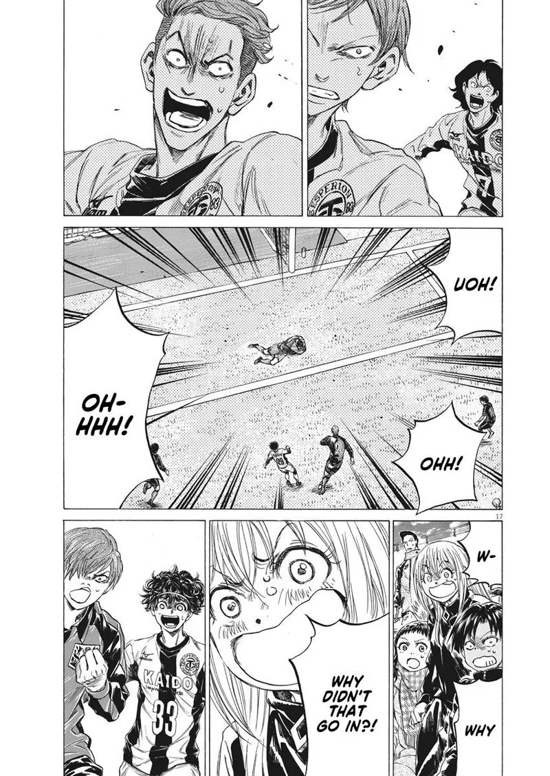 Ao Ashi Chapter 241 page 17