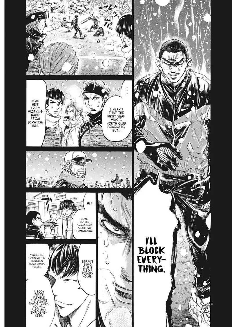 Ao Ashi Chapter 241 page 11