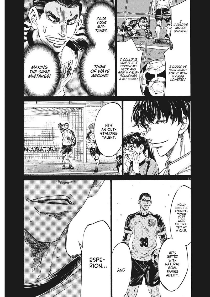 Ao Ashi Chapter 241 page 13