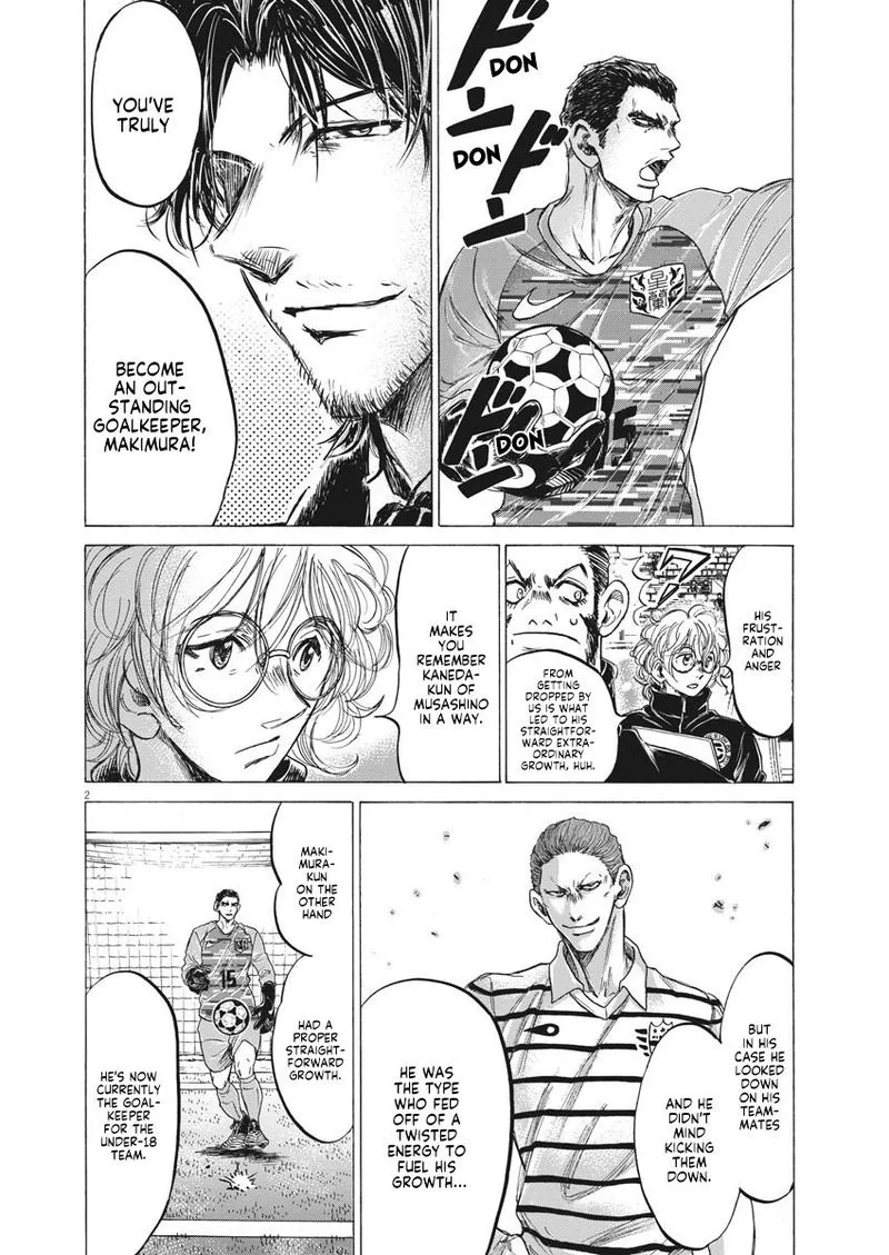 Ao Ashi Chapter 242 page 2