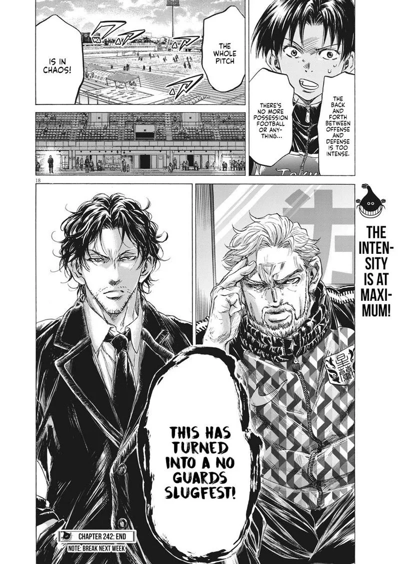 Ao Ashi Chapter 242 page 18