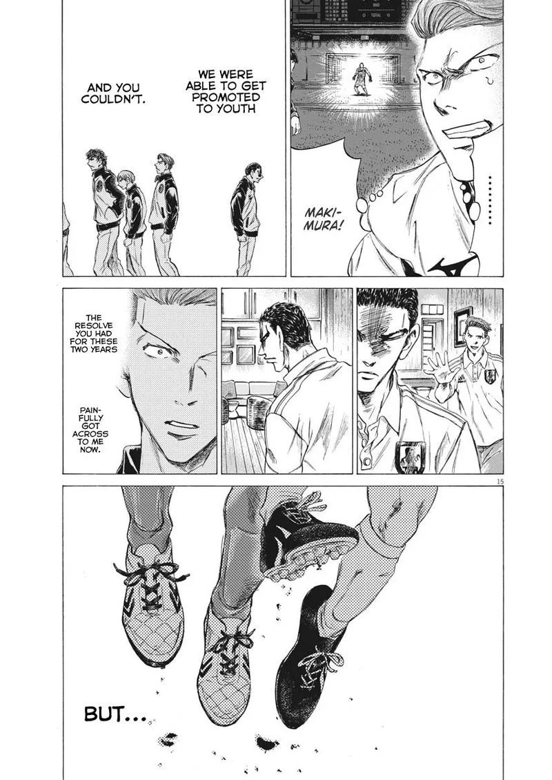 Ao Ashi Chapter 242 page 15
