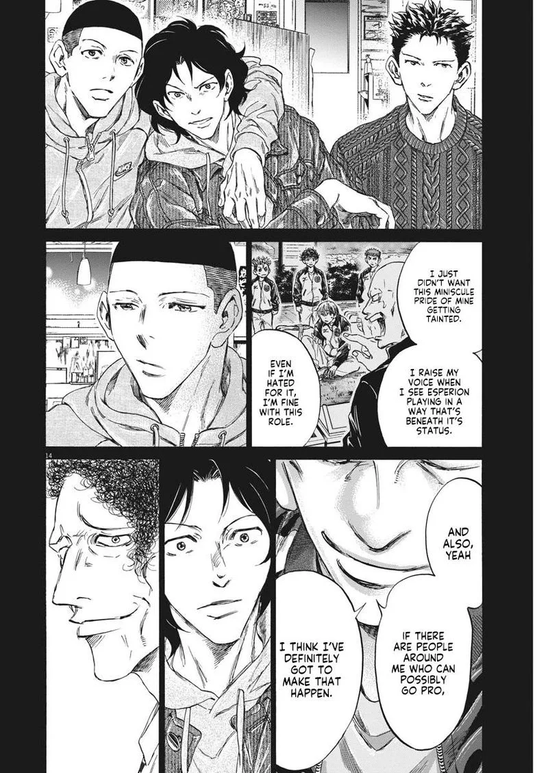 Ao Ashi Chapter 247 page 14