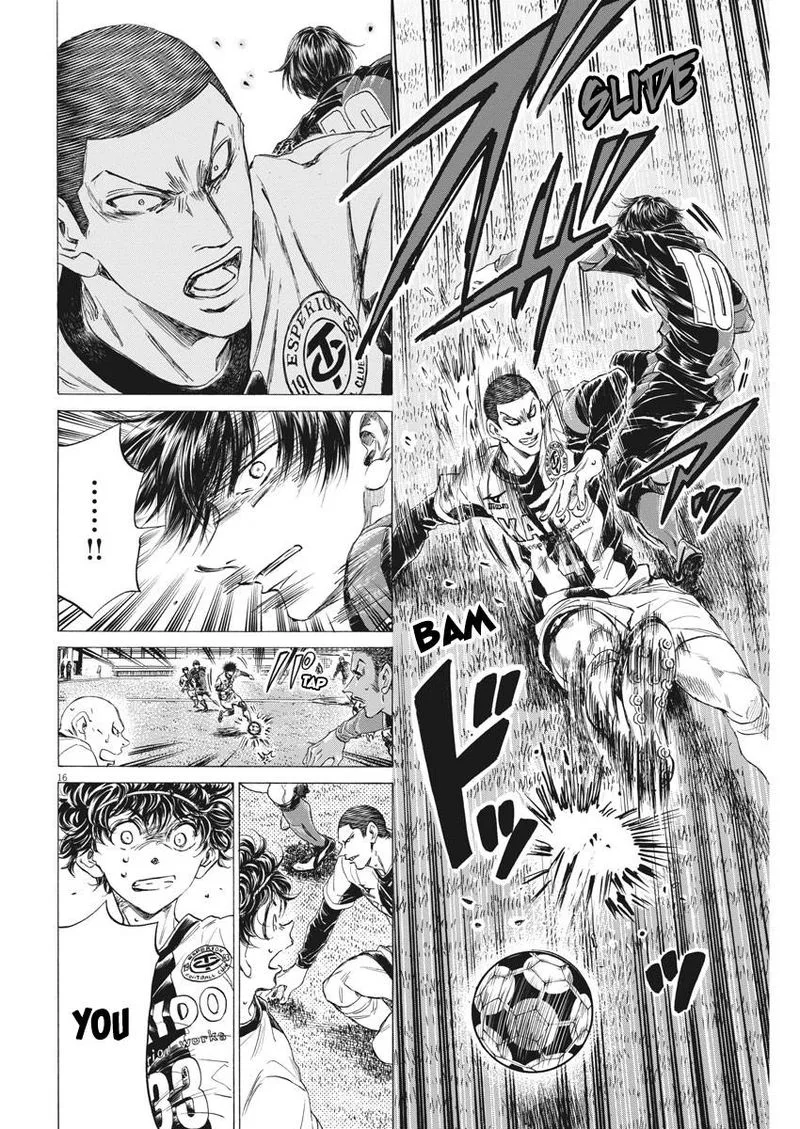 Ao Ashi Chapter 248 page 16
