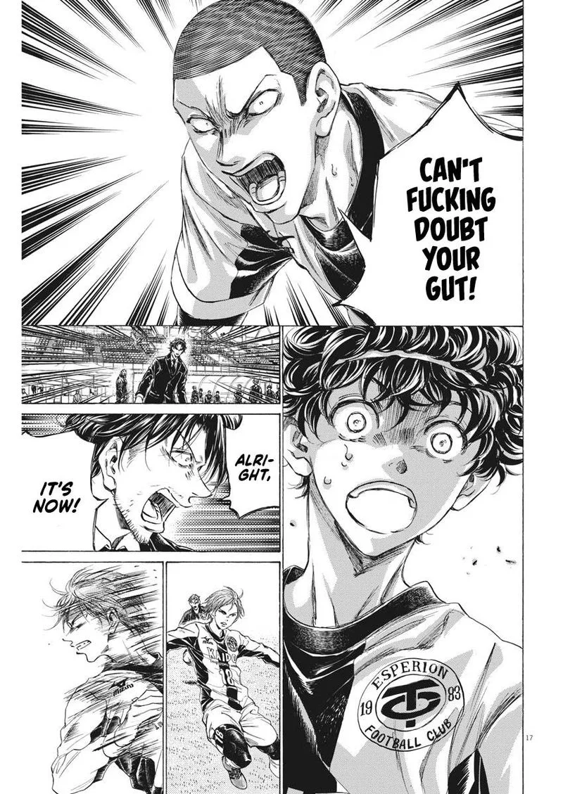 Ao Ashi Chapter 248 page 17