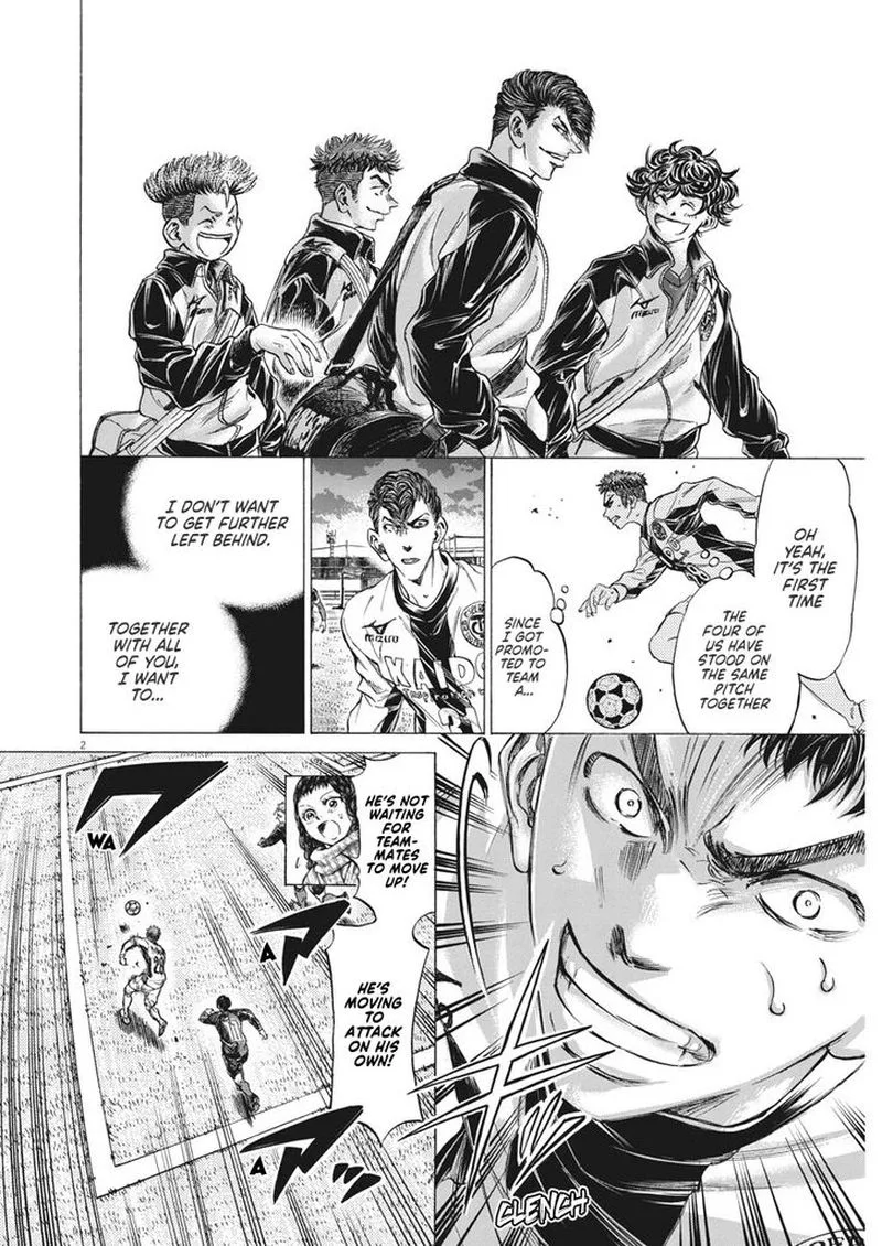 Ao Ashi Chapter 250 page 2