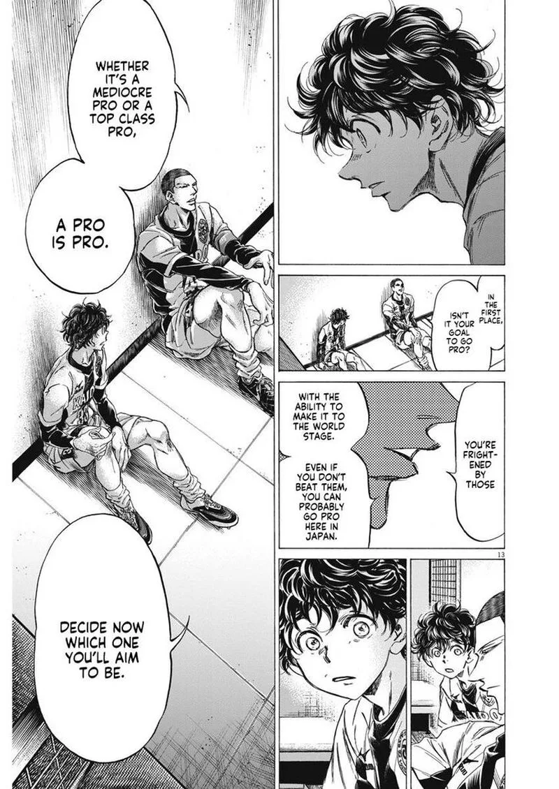 Ao Ashi Chapter 251 page 13