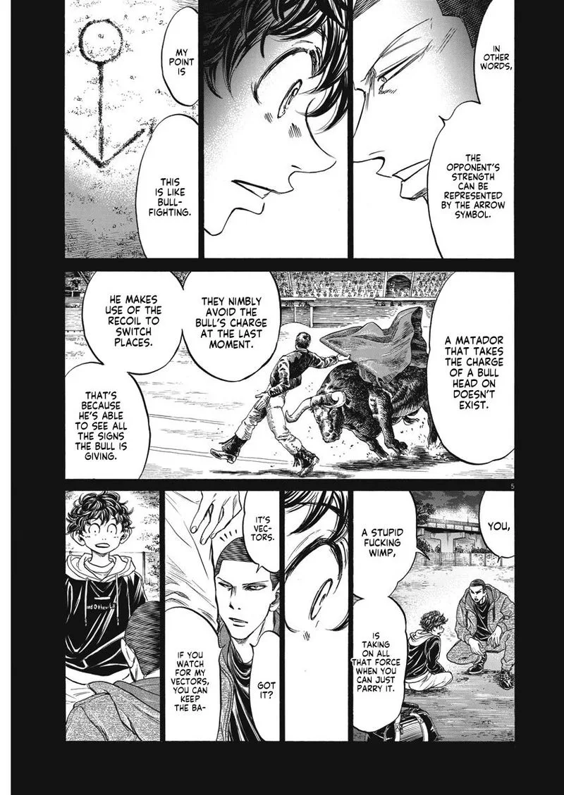 Ao Ashi Chapter 252 page 5