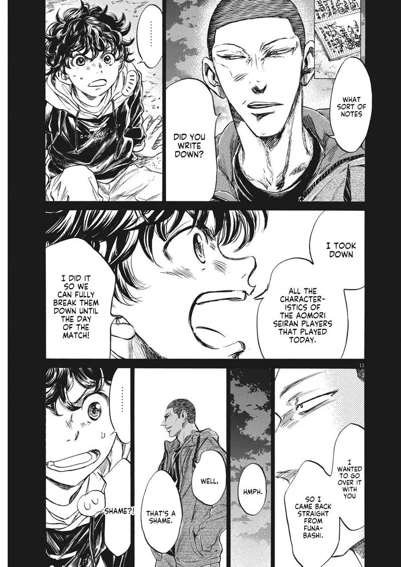 Ao Ashi Chapter 252 page 11