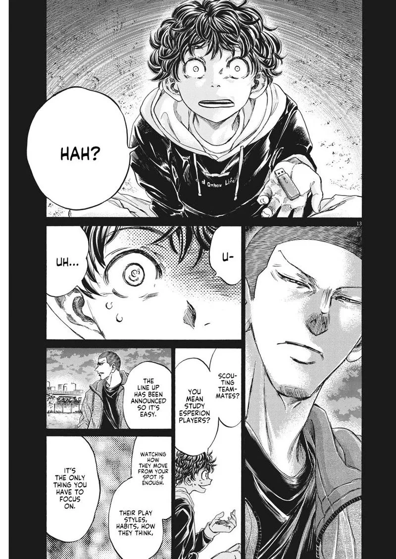 Ao Ashi Chapter 252 page 13