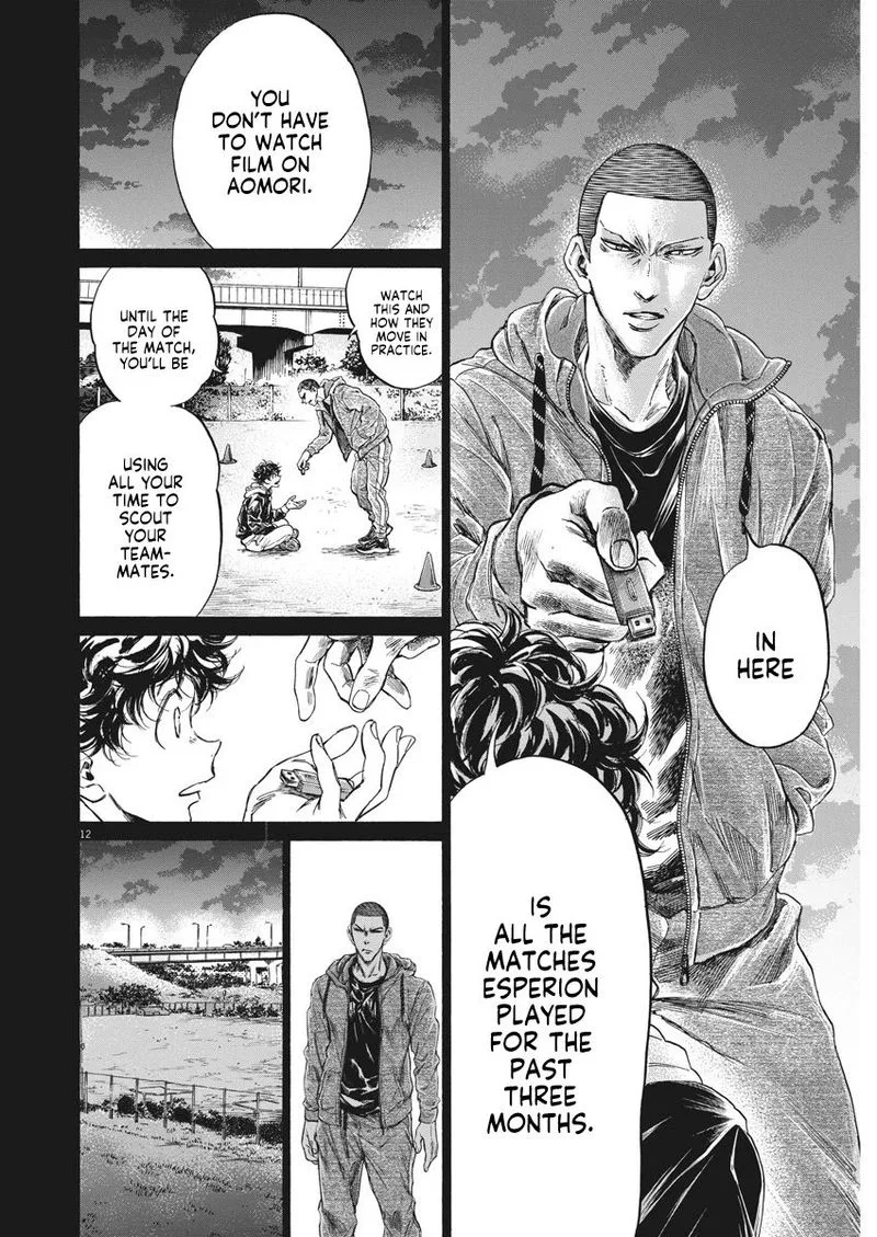 Ao Ashi Chapter 252 page 12