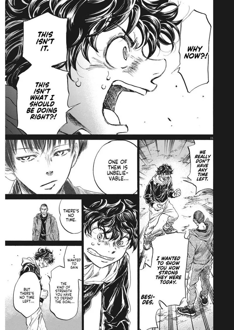 Ao Ashi Chapter 252 page 15