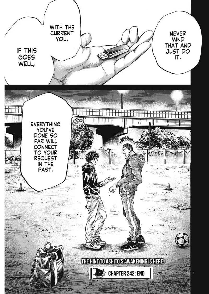 Ao Ashi Chapter 252 page 19