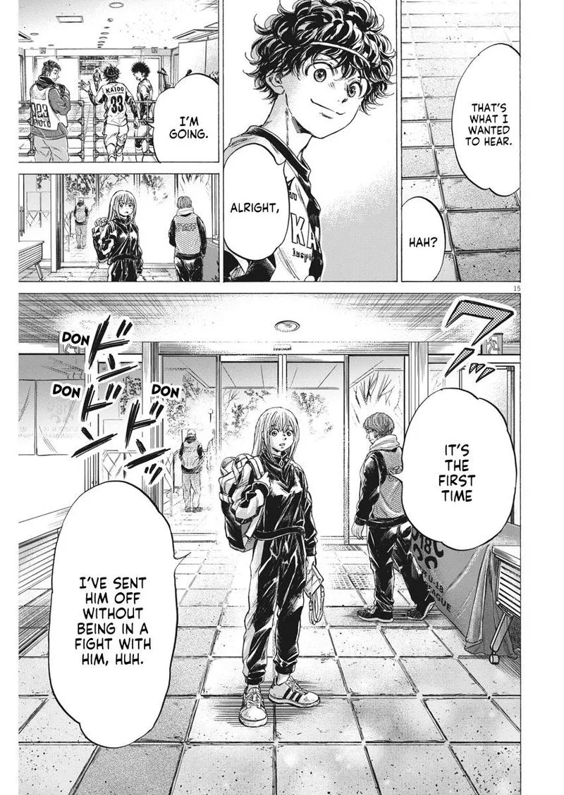 Ao Ashi Chapter 253 page 15