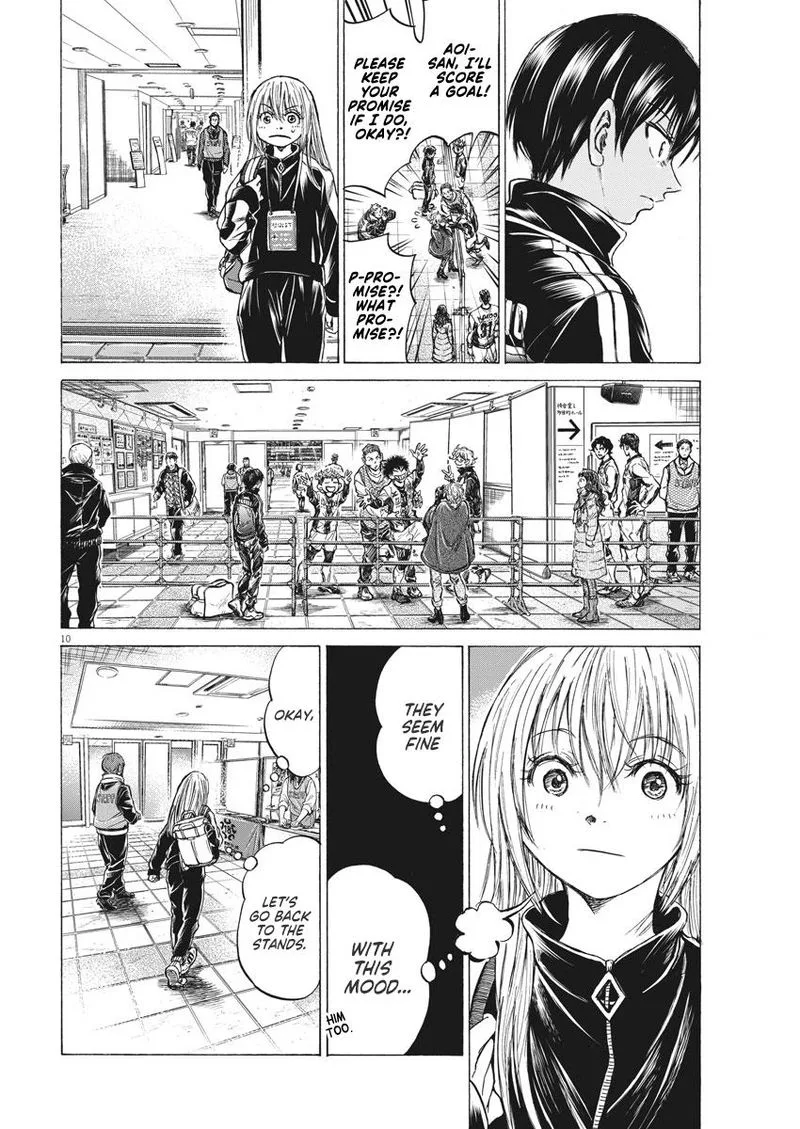 Ao Ashi Chapter 253 page 10