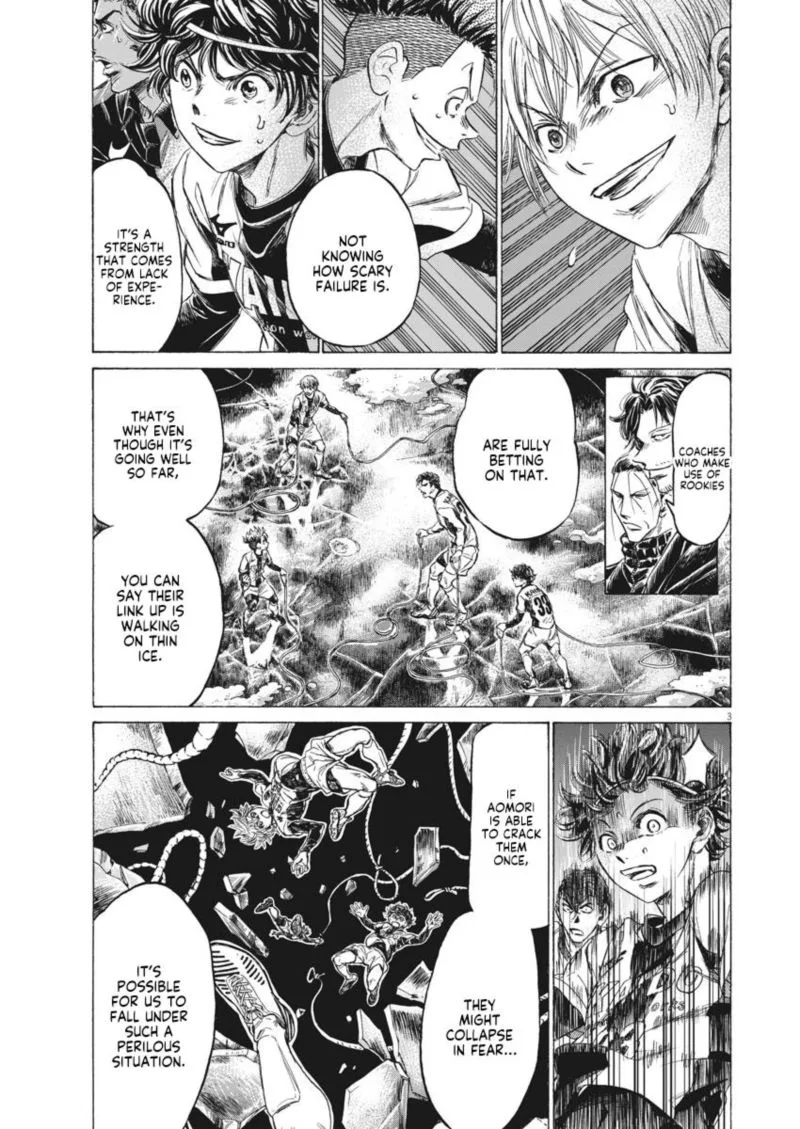 Ao Ashi Chapter 257 page 3