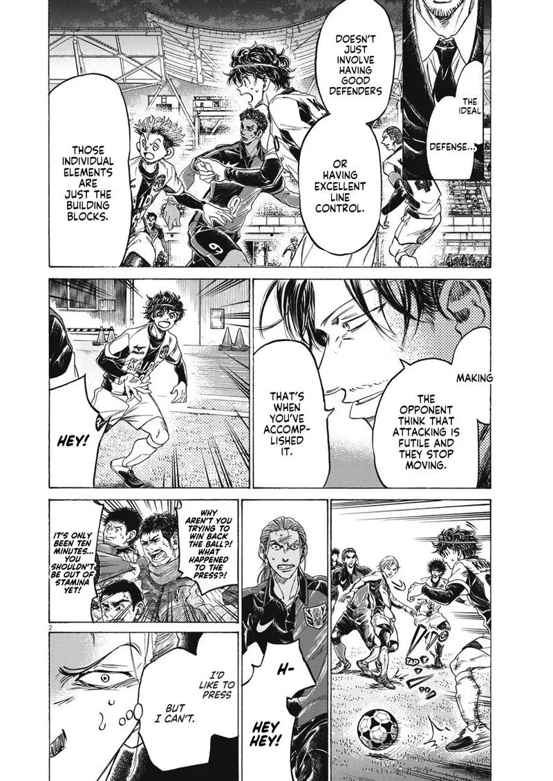 Ao Ashi Chapter 258 page 2