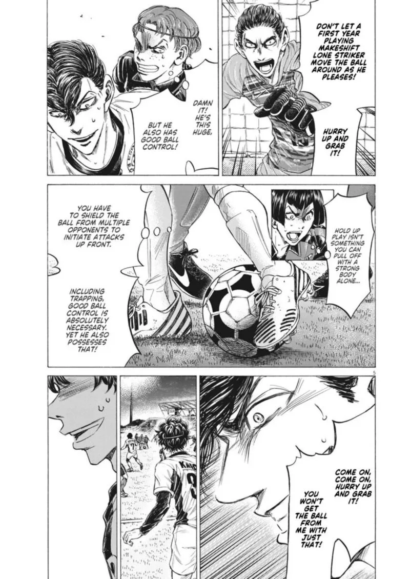 Ao Ashi Chapter 259 page 5