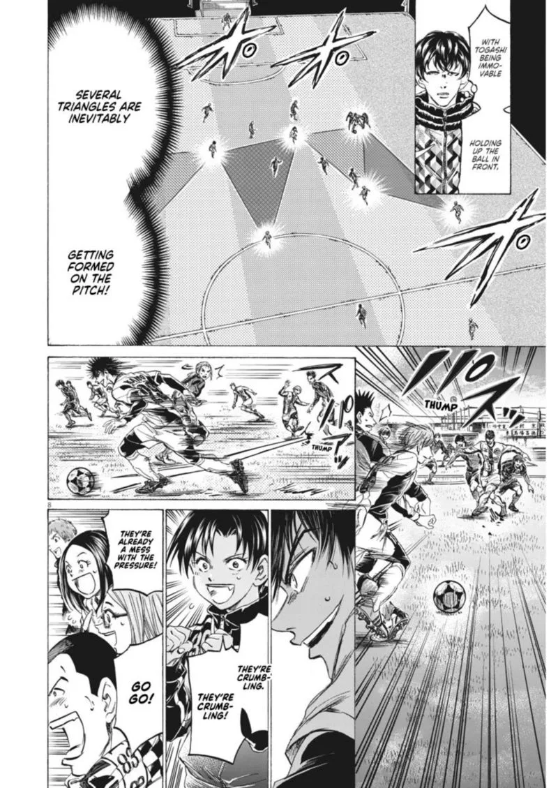 Ao Ashi Chapter 259 page 8