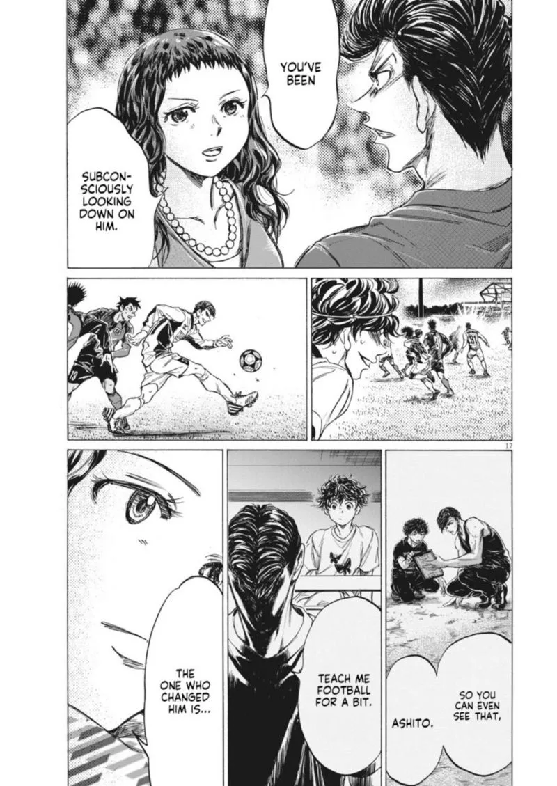 Ao Ashi Chapter 259 page 17