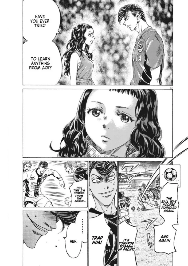 Ao Ashi Chapter 259 page 13