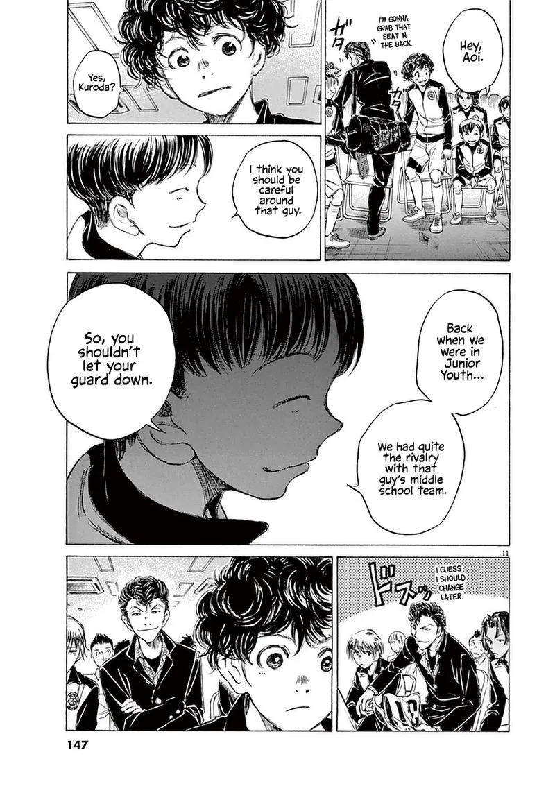 Ao Ashi Chapter 26 page 11