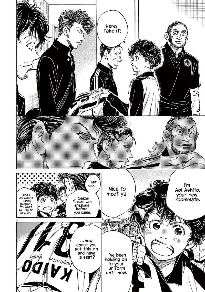Ao Ashi Chapter 26 page 8
