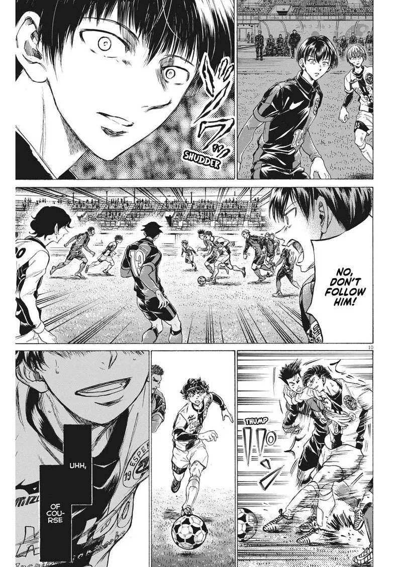 Ao Ashi Chapter 261 page 10