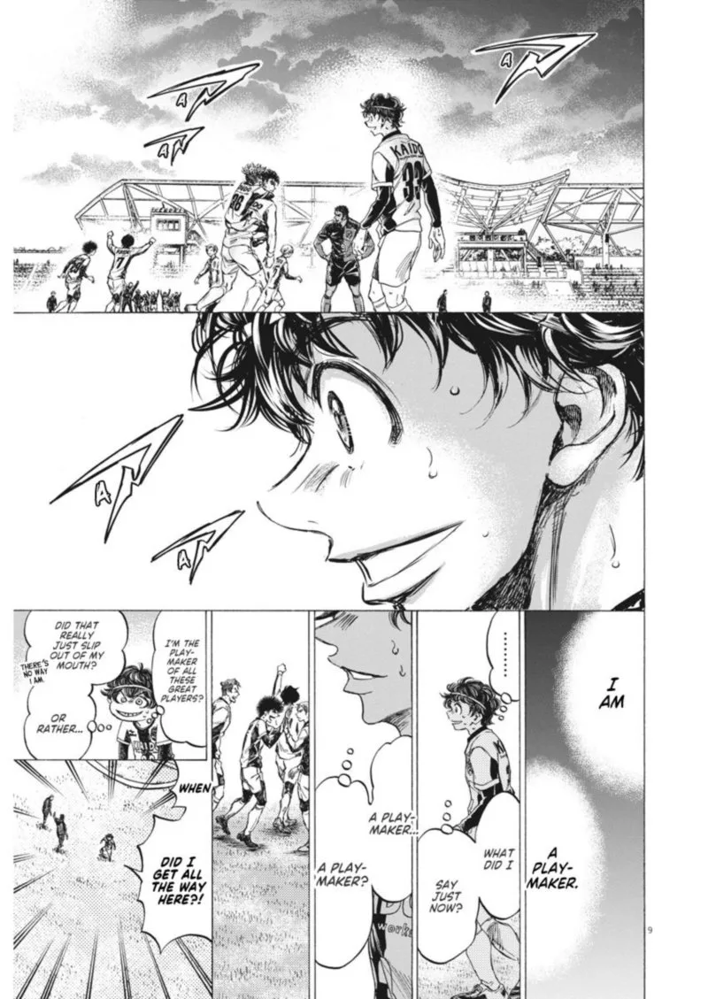Ao Ashi Chapter 262 page 9