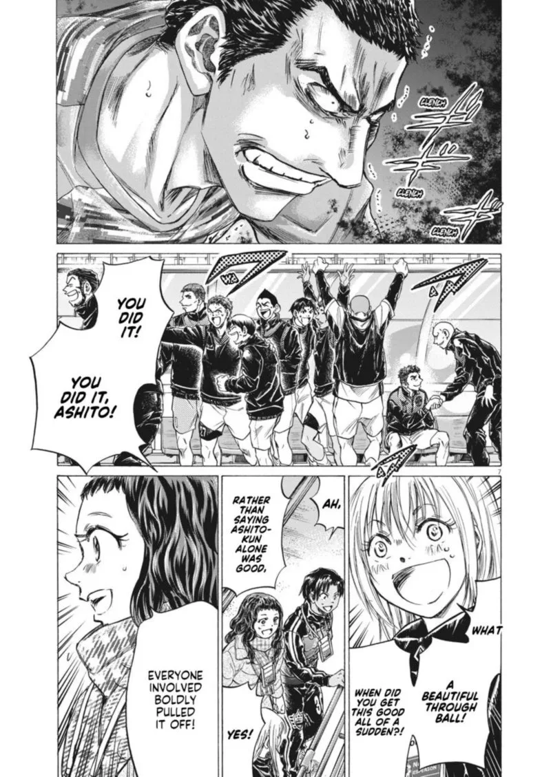 Ao Ashi Chapter 262 page 7