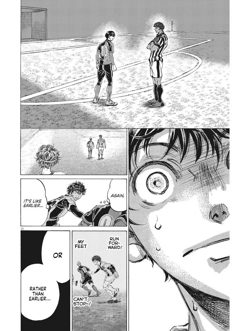 Ao Ashi Chapter 263 page 14