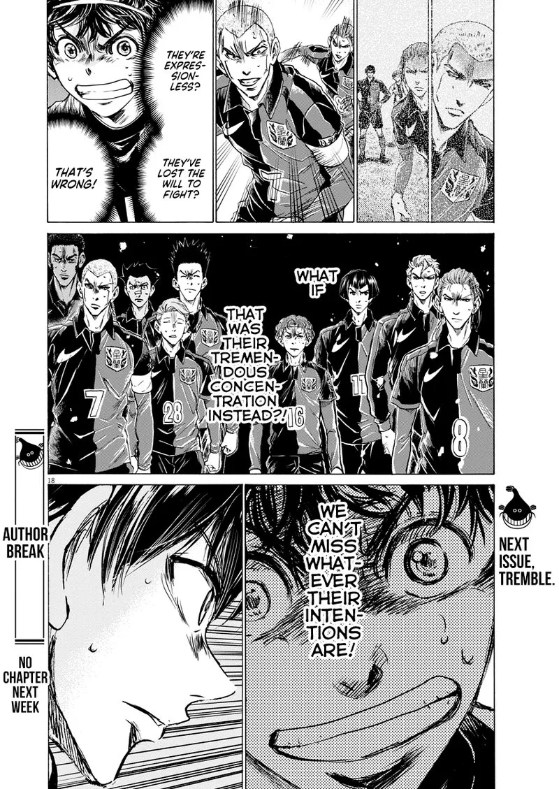 Ao Ashi Chapter 266 page 18