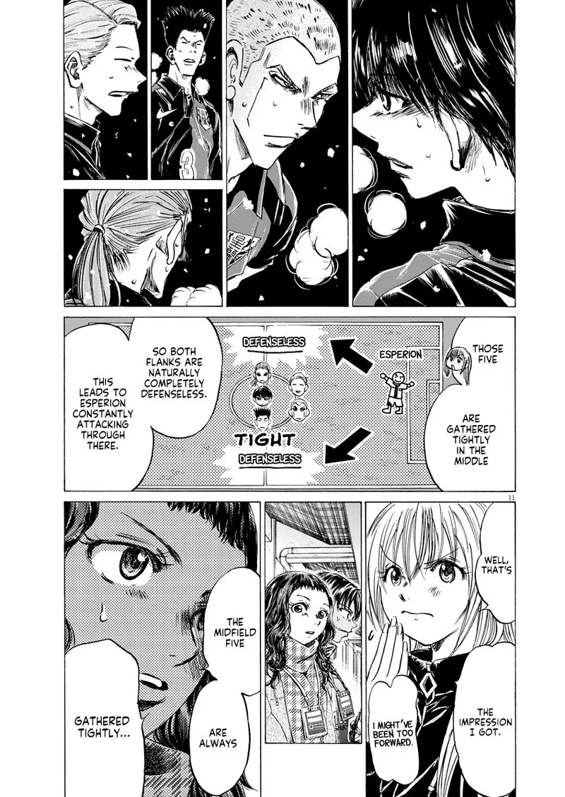 Ao Ashi Chapter 266 page 11