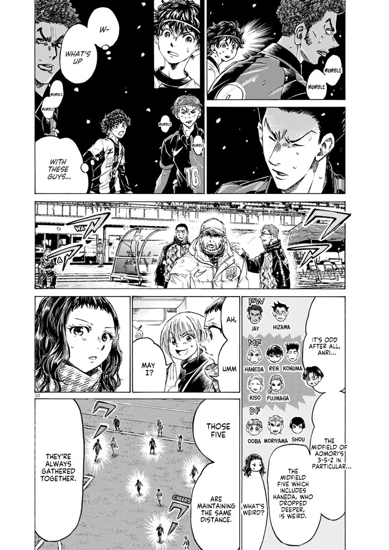Ao Ashi Chapter 266 page 10