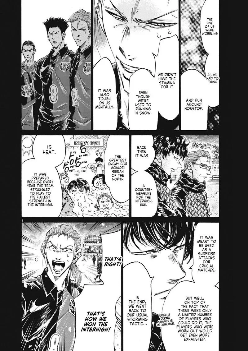 Ao Ashi Chapter 268 page 8