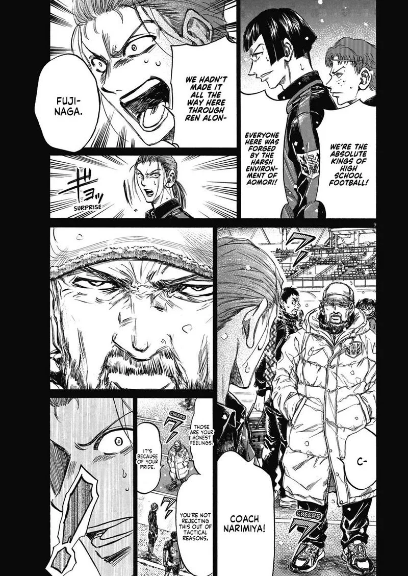 Ao Ashi Chapter 268 page 9