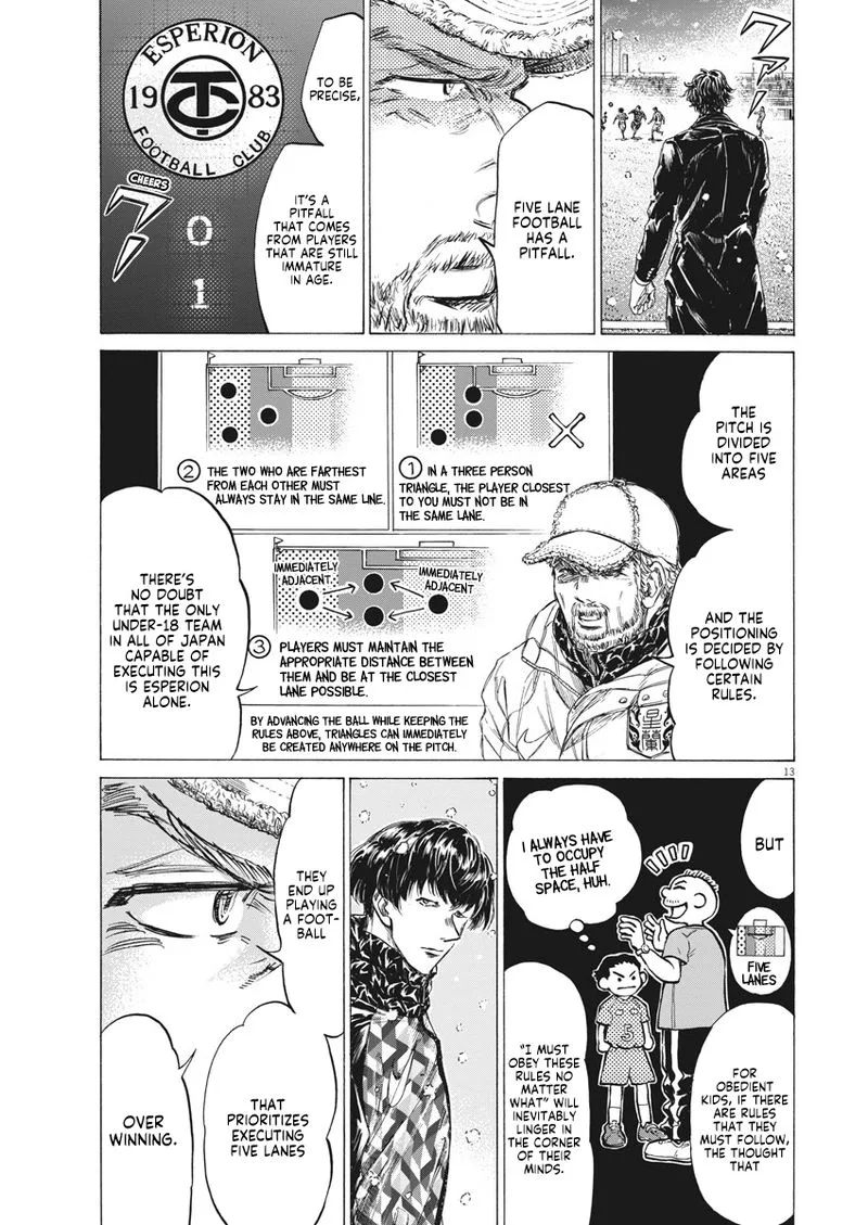 Ao Ashi Chapter 270 page 13