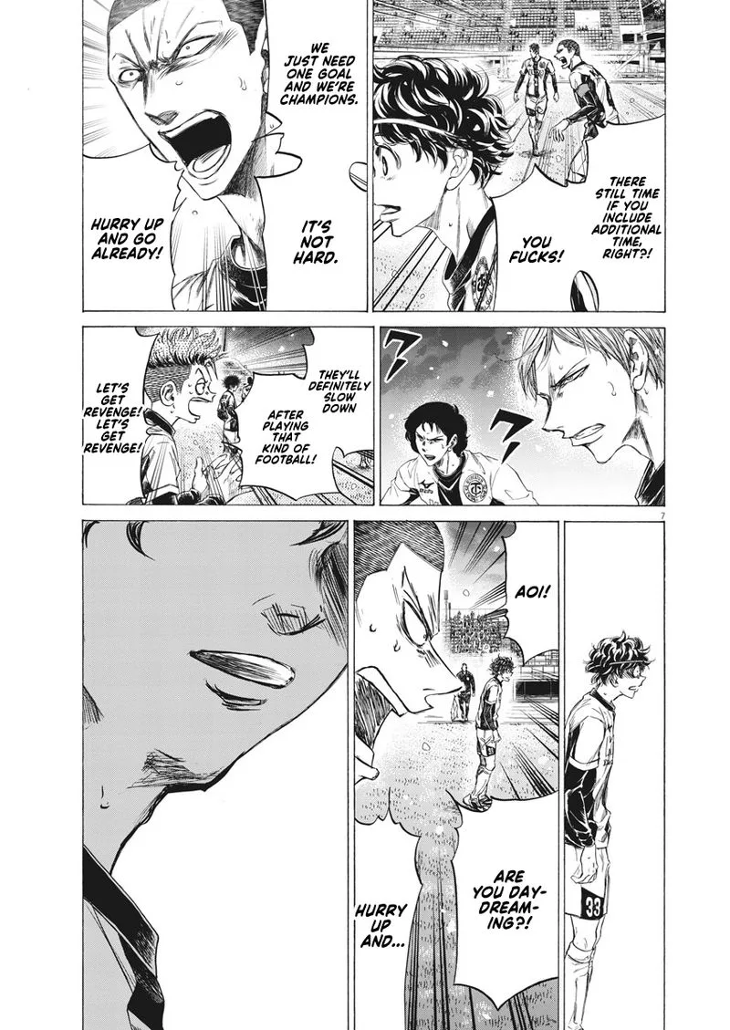 Ao Ashi Chapter 270 page 7
