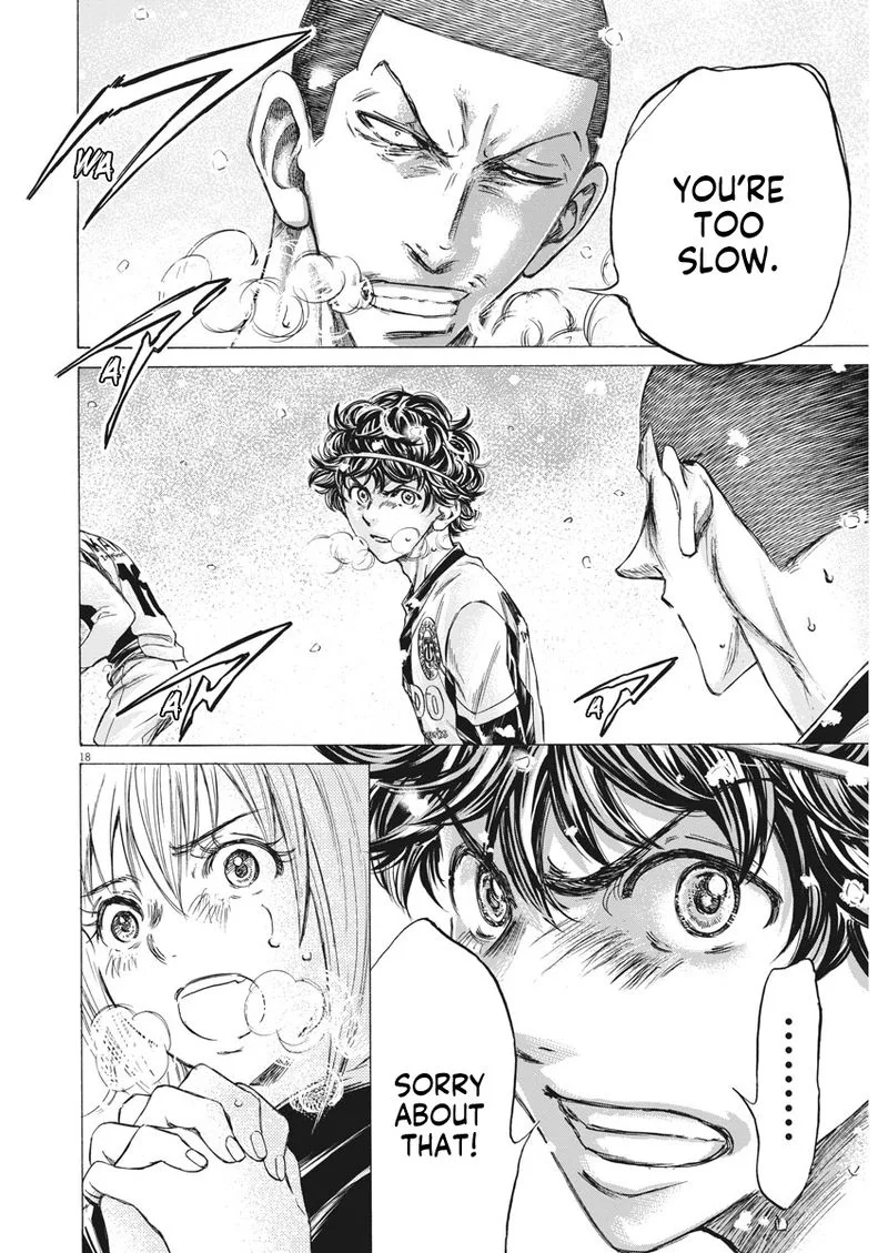 Ao Ashi Chapter 271 page 18
