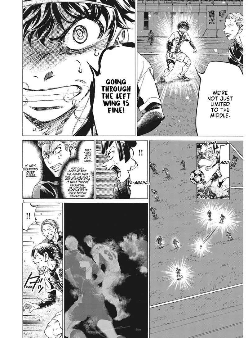 Ao Ashi Chapter 274 page 4