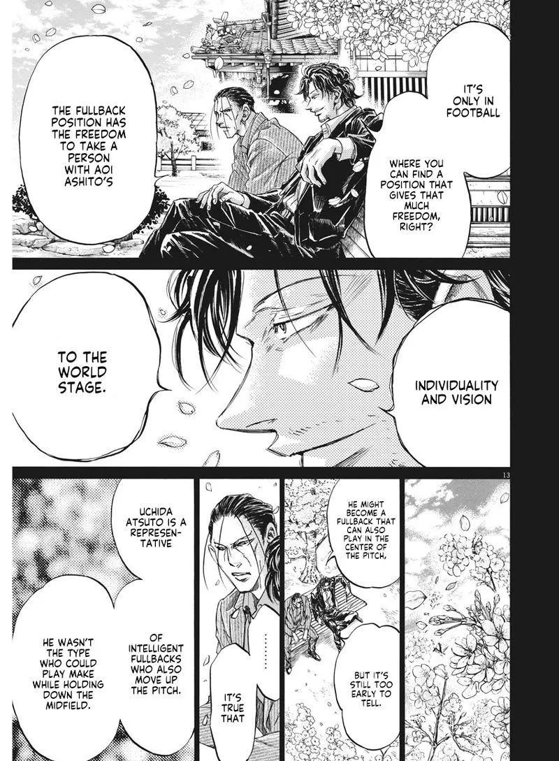 Ao Ashi Chapter 274 page 13