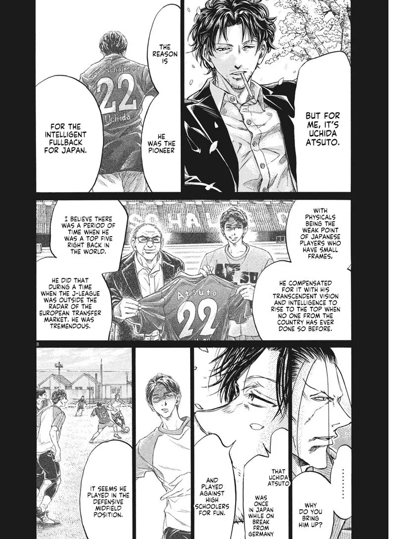 Ao Ashi Chapter 274 page 8