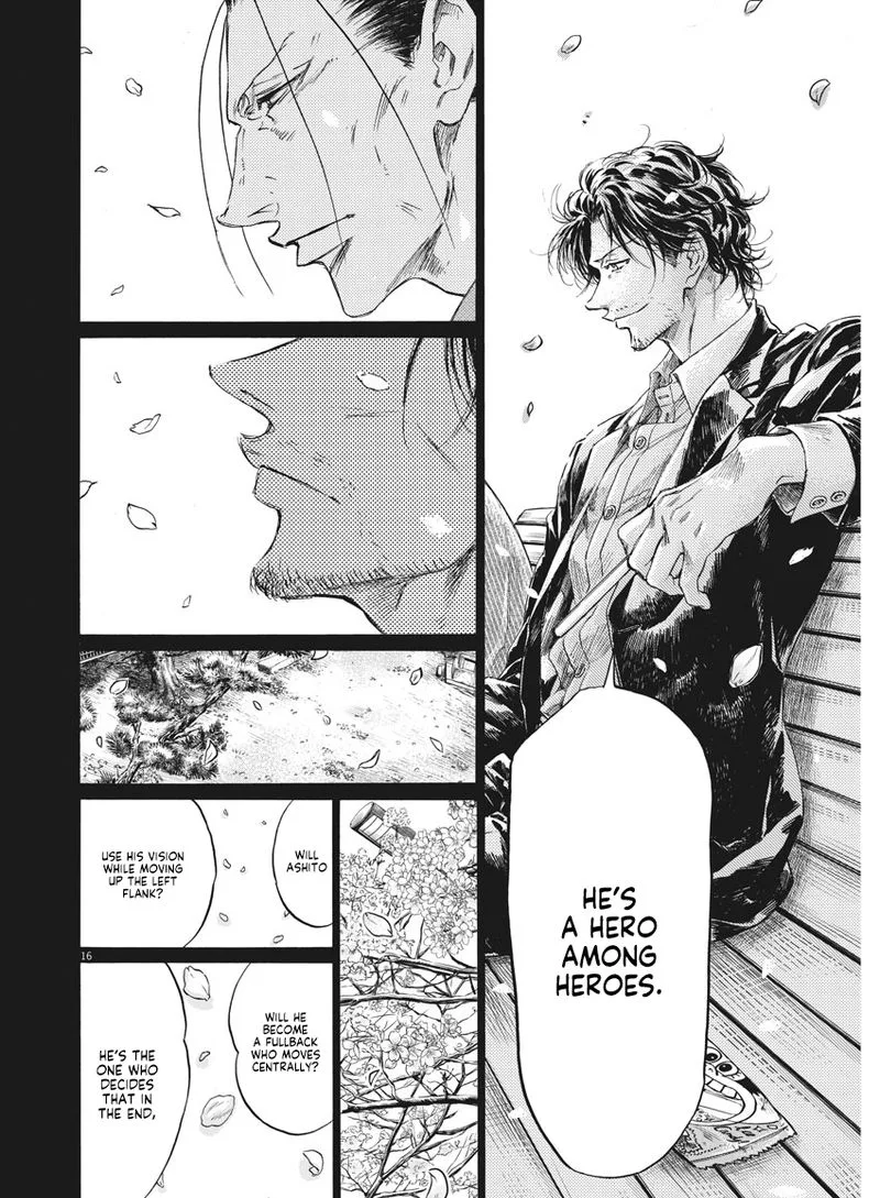Ao Ashi Chapter 274 page 16