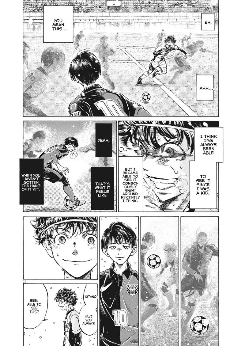 Ao Ashi Chapter 275 page 9