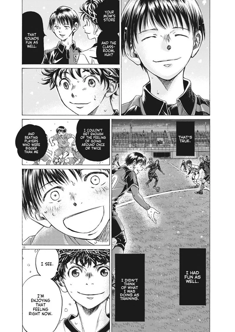 Ao Ashi Chapter 275 page 15