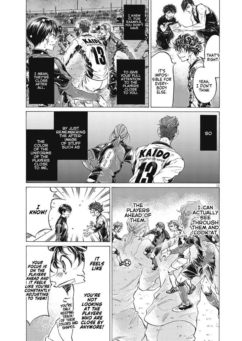 Ao Ashi Chapter 275 page 12