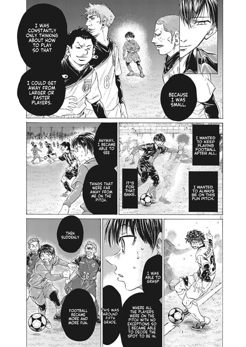 Ao Ashi Chapter 275 page 10
