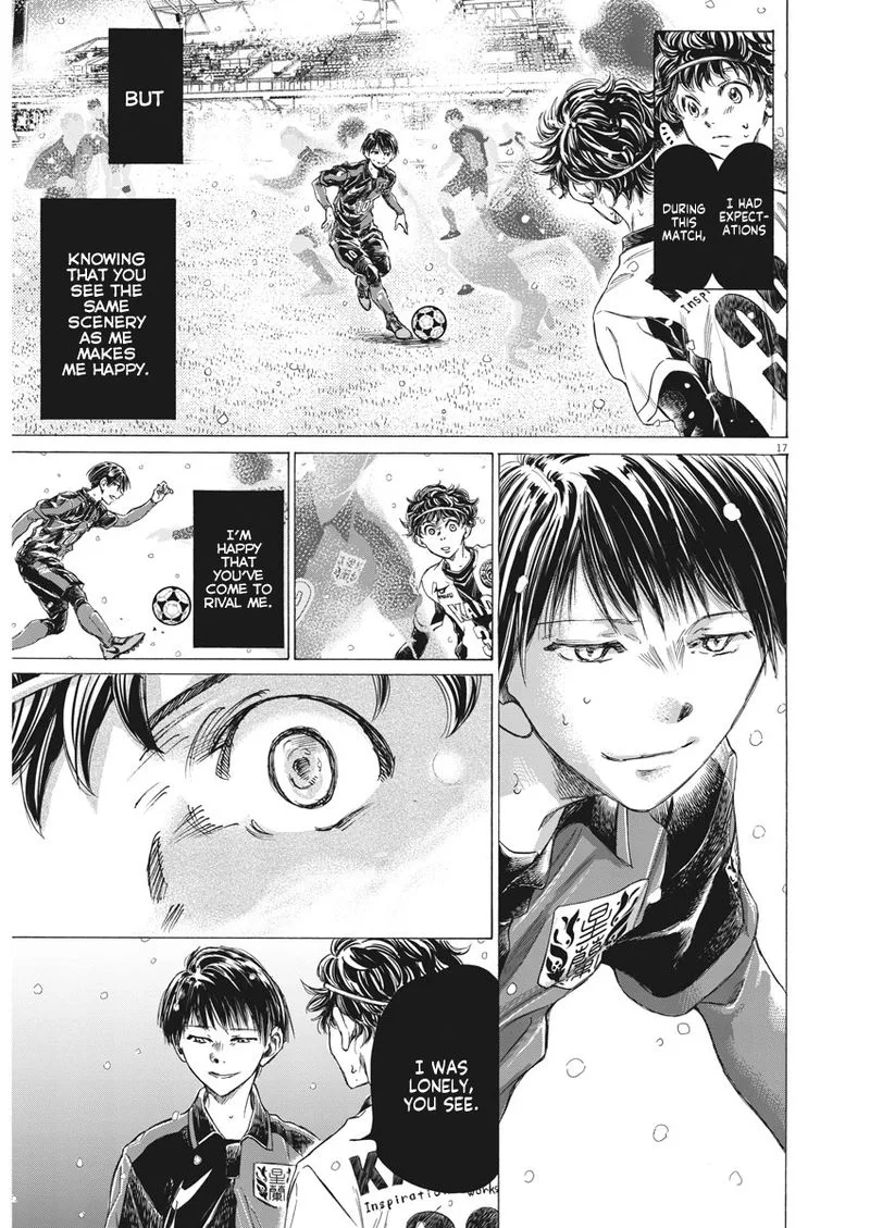 Ao Ashi Chapter 275 page 16