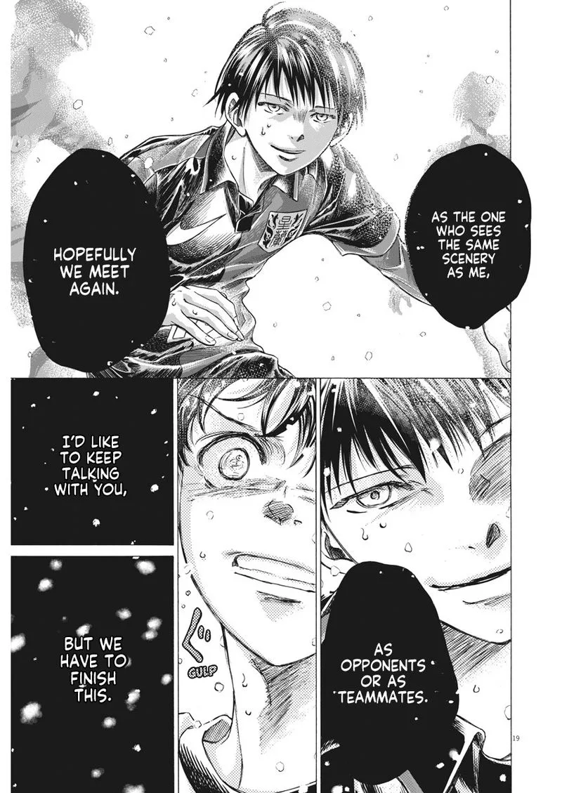Ao Ashi Chapter 275 page 18